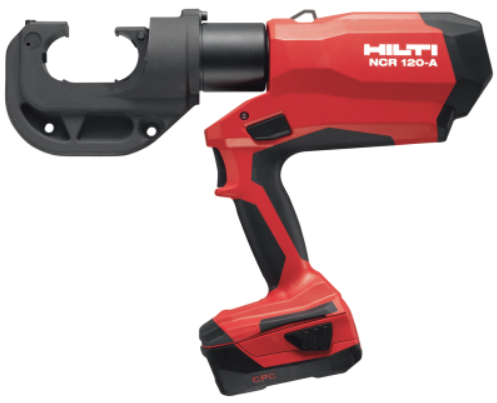 Hilti 12-Ton Cordless Crimper 22-Volt Nuron NCR 120 PC-22A (Tool-set) #2252473